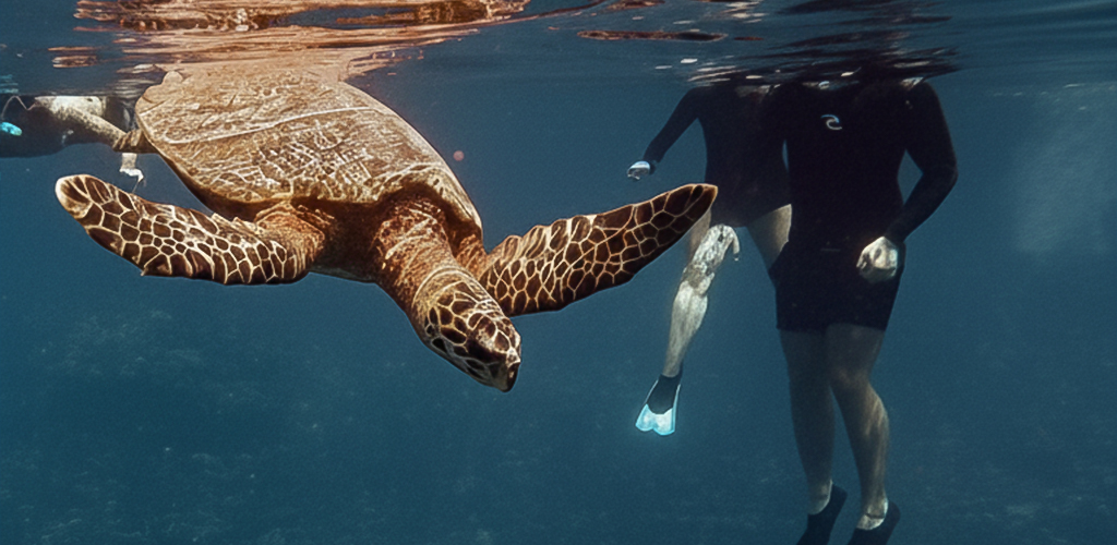 Addu Atoll Turtle snorkeling