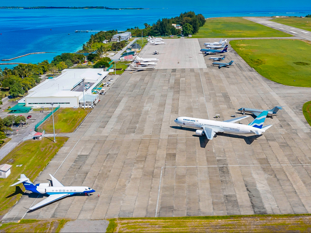 Gan International Airport in Addu