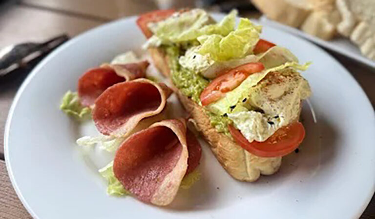 Cafe sandwich and light meal in Addu Atoll Maldives