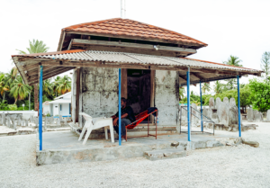 Koagannu historical structure in Meedhoo Addu Atoll