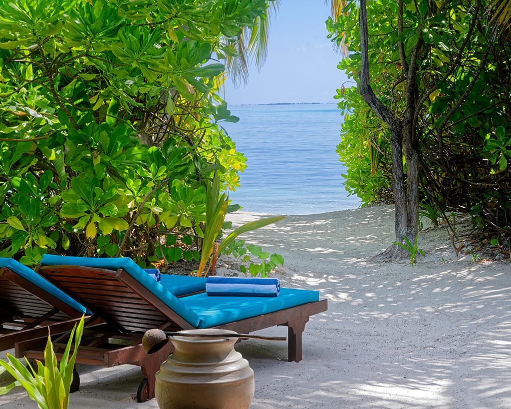 Beach villa accommodation